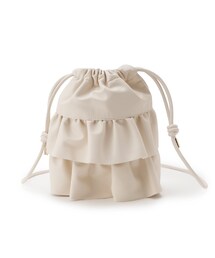 OPAQUE.CLIP | 【長さ調整可能】合皮ティアードフリルミニショルダーバッグ(ショルダーバッグ)