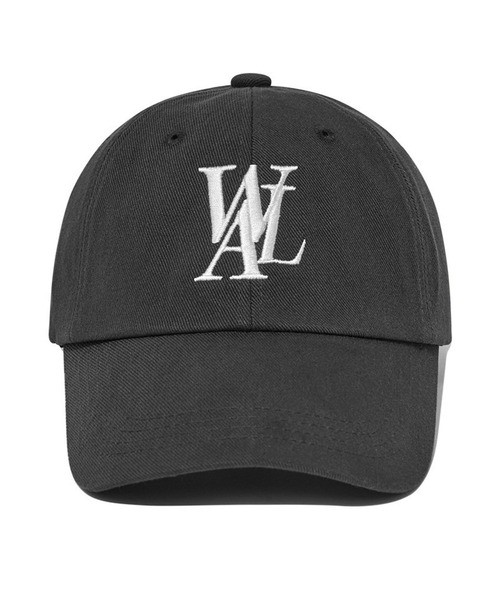 WOOALONG（ウアロン）の「★K-POPアイドル着用【UNISEX】WOOALONG／ロゴキャップ（キャップ・レディース・ブラック/ホワイト/ピンク/チャコール/ベージュ/モカ・FREE）」の3枚目の写真