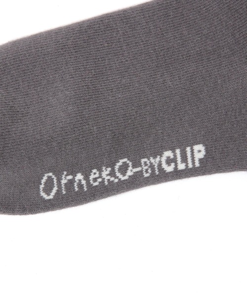 studio CLIP（スタディオクリップ）の「【Orneko BY CLIP】ネコ柄ソックス（ソックス/靴下・レディース・ホワイト/ピンク/チャコール・FREE）」の11枚目の写真