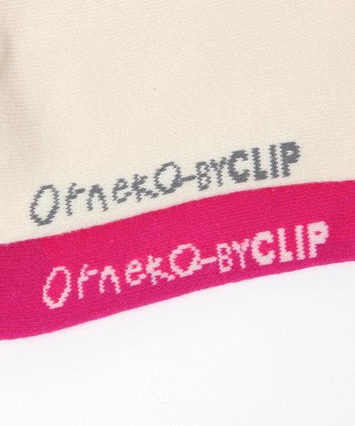 studio CLIP（スタディオクリップ）の「【Orneko BY CLIP】ネコ柄ソックス（ソックス/靴下・レディース・ホワイト/ピンク/チャコール・FREE）」の15枚目の写真