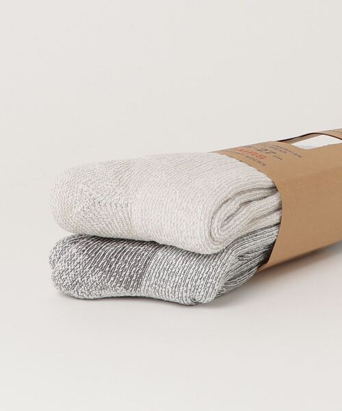 Champion(チャンピオン)の「CHAMPION/チャンピオン ソックス 2足組 フルレングスソックス【フルパイル】アソート CMSBA001(ソックス/靴下・メンズ・マルチ・M)」の2枚目の写真