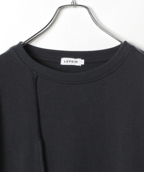 LEPSIM（レプシィム）の「リメイク裏毛チュニックワンピース　987273（チュニック・レディース・ライトグレー/ピンク/ブラック/チャコールグレー/ブルー/グリーン系その他・FREE）」の15枚目の写真