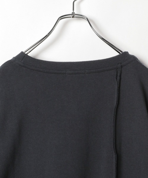 LEPSIM（レプシィム）の「リメイク裏毛チュニックワンピース　987273（チュニック・レディース・ライトグレー/ピンク/ブラック/チャコールグレー/ブルー/グリーン系その他・FREE）」の18枚目の写真