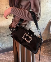 ipugo（イプゴ）の「ipugo/イプゴ エナメルショルダーバッグ（ショルダーバッグ）」