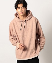 マイクロファイバーダブルフェイスフーディ