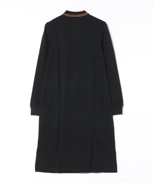 FRED PERRY(フレッドペリー)の「The Long Sleeve Fred Perry Shirt Dress/フレッドペリー長袖ポロシャツワンピース(ワンピース・レディース・ブラック/ダークブルー/ブラック系その他/ダークグレー・8/10)」の11枚目の写真
