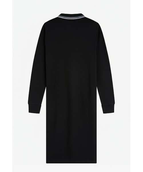 FRED PERRY(フレッドペリー)の「The Long Sleeve Fred Perry Shirt Dress/フレッドペリー長袖ポロシャツワンピース(ワンピース・レディース・ブラック/ダークブルー/ブラック系その他/ダークグレー・8/10)」の21枚目の写真