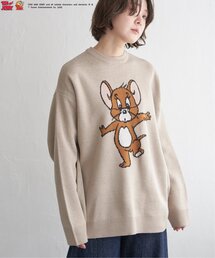 TOM and JERRY トムとジェリー ジャガードニット