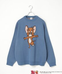TOM and JERRY トムとジェリー ジャガードニット