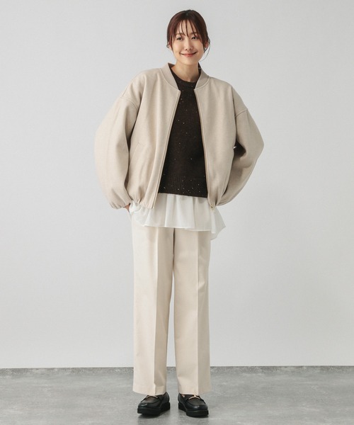 セール】ヘビロッT布帛切り替え長袖/115486（Tシャツ/カットソー