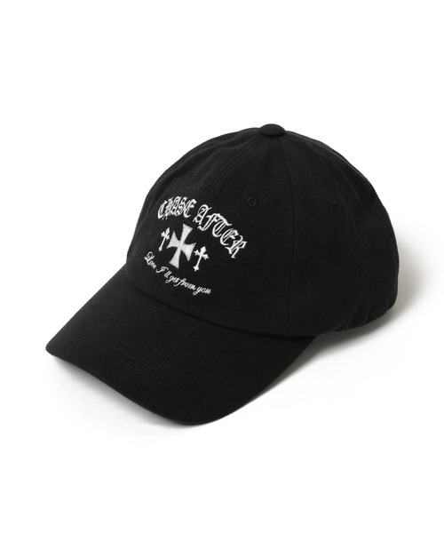 Figments（フィグメンツ）の「ゴシックロゴキャップ（キャップ・レディース・グレー/ブラック・FREE）」の6枚目の写真