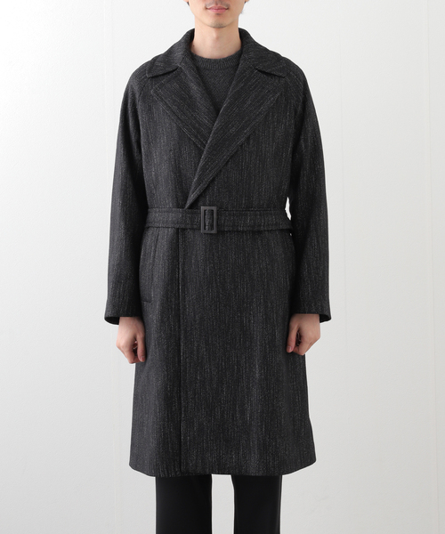 HEVO（イーヴォ）の「hevo(イーヴォ) BRINDISI Black White Coat
