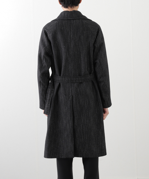 HEVO（イーヴォ）の「hevo(イーヴォ) BRINDISI Black White Coat