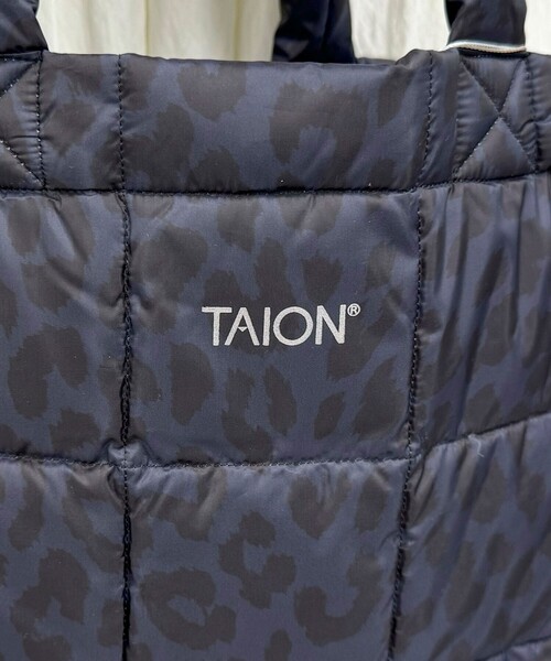 TAION(タイオン)の「【WEB限定】【TAION/タイオン】 ベーシックダウンシリングトートバッグ(トートバッグ・レディース・グレー系その他/ブラック/ブルー系その他7/ブラック系その他3・FREE)」の7枚目の写真