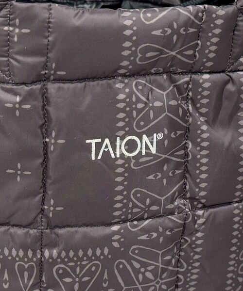 TAION(タイオン)の「【WEB限定】【TAION/タイオン】 ベーシックダウンシリングトートバッグ(トートバッグ・レディース・グレー系その他/ブラック/ブルー系その他7/ブラック系その他3・FREE)」の17枚目の写真
