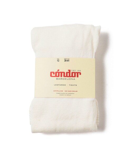 こども ビームス(コドモビームス)の「CONDOR / プレーン タイツ(11~14才)(タイツ/ストッキング・キッズ・ブラック/ホワイト系その他3・14(13-14y)/12(11-12y))」の1枚目の写真