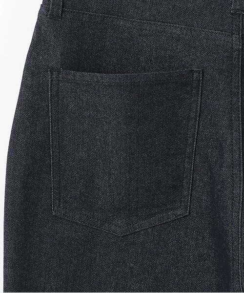 petit main LIEN（プティマインリアン）の「【親子リンク】ストレッチフレアパンツ（デニムパンツ・レディース・ブラック/ネイビー・S/M）」の8枚目の写真