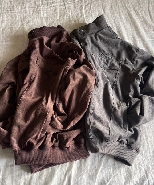 WudgeBoy（ワッジボーイ）の「suede jacket（その他アウター・レディース・ダークグレー/カーキ・MEDIUM/LARGE）」の9枚目の写真