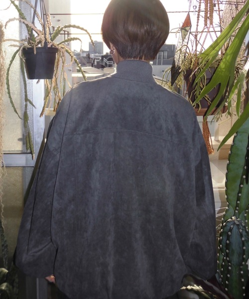WudgeBoy（ワッジボーイ）の「suede jacket（その他アウター・レディース・ダークグレー/カーキ・MEDIUM/LARGE）」の8枚目の写真