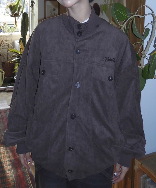 WudgeBoy（ワッジボーイ）の「suede jacket（その他アウター・レディース・ダークグレー/カーキ・MEDIUM/LARGE）」の12枚目の写真
