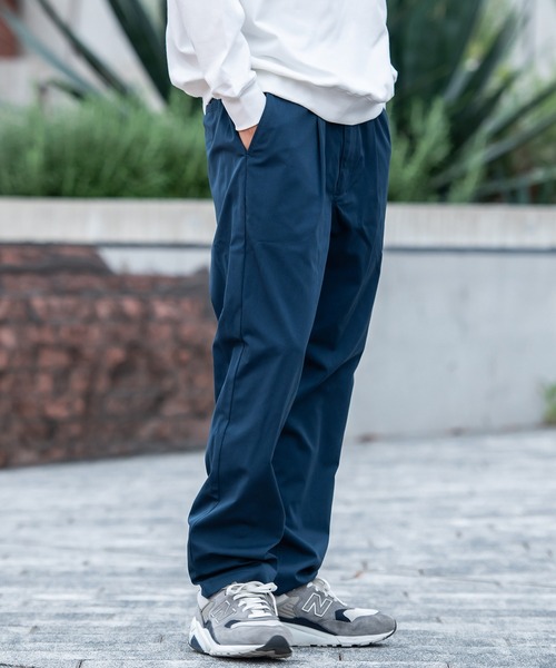 Dickies(ディッキーズ)の「『Dickies/ディッキーズ』ライトTCツイルテーパードイージーパンツ(チノパンツ・メンズ・ベージュ/ネイビー/カーキ/ブラック・L/XL/M)」の18枚目の写真