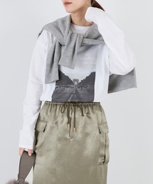 MICA&DEAL | フォトプリントロングT-shirt-Paris(Tシャツ/カットソー)