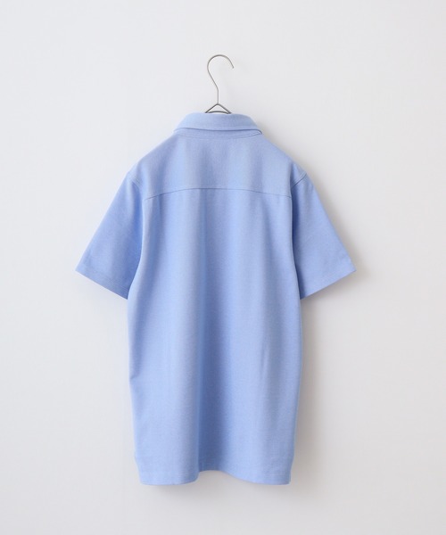 CROSS & STITCH(クロスステッチ)の「CROSS & STITCH| ビズスタイルBDポロシャツ(Tシャツ/カットソー・メンズ・ブラック/ホワイト/ピンク/サックスブルー/チャコールグレー/ネイビー・S/L/XL/M/XXL)」の13枚目の写真