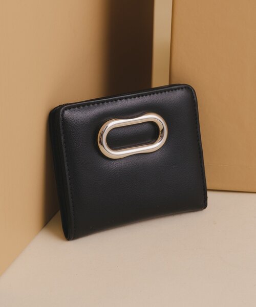 Kastane（カスタネ）の「【Kolors like you/WEB限定】oval parts multi case（財布・レディース・ブラウン/ブラック/アイボリー・FREE）」の2枚目の写真