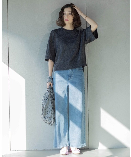 セール】《SS-LLsize》ストレッチバギーデニム【洗濯機洗い可