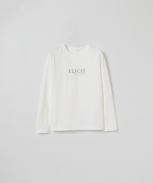 GLACIER lusso(グラシアルッソ)の「ロゴプリントTシャツ(Tシャツ/カットソー・レディース・ホワイト×グリーン/ブラック/ブルー/ホワイト・L/LL/M/S)」の21枚目の写真