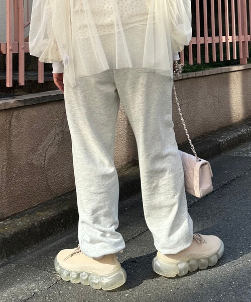 Alley Tokyo(アリートーキョー)の「プリントスエパン(スウェットパンツ・レディース・オートミール・FREE)」の13枚目の写真