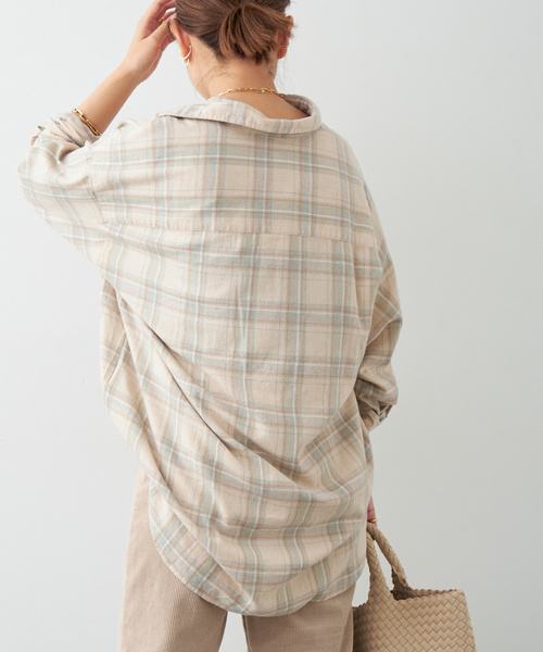 Frank&Eileen(フランクアンドアイリーン)の「【FRANK&EILEEN /フランクアンドアイリーン】 SHIRLEY SHIRT(シャツ/ブラウス・レディース・ベージュ・FREE)」の3枚目の写真