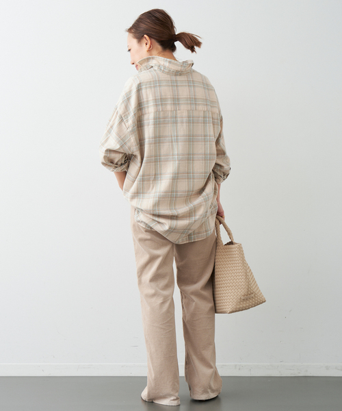 Frank&Eileen(フランクアンドアイリーン)の「【FRANK&EILEEN /フランクアンドアイリーン】 SHIRLEY SHIRT(シャツ/ブラウス・レディース・ベージュ・FREE)」の7枚目の写真
