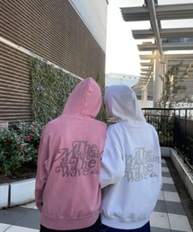 TYPEFACE SWEAT PK /クイックシルバーバックプリントプルオーバーパーカー