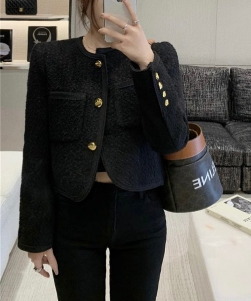 ノーカラージャケット レディース（ノーカラージャケット）｜THISIS（ディスイズ）