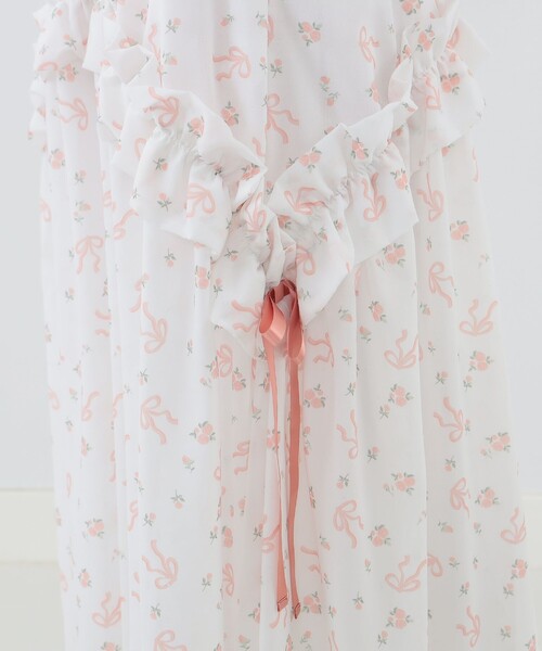 CAROLINA GLASER（カロリナ グレイサー）の「フラワーリボン スカート（スカート・レディース・ピンク/サックスブルー・MEDIUM/SMALL）」の20枚目の写真