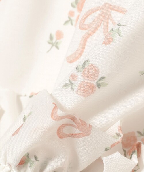 CAROLINA GLASER（カロリナ グレイサー）の「フラワーリボン スカート（スカート・レディース・ピンク/サックスブルー・MEDIUM/SMALL）」の13枚目の写真