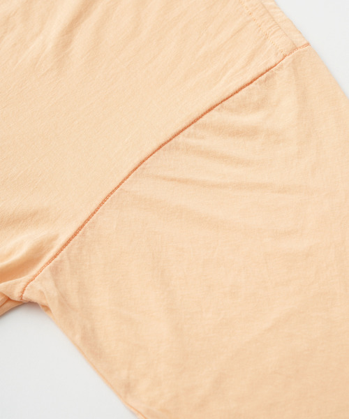 UNFIL(アンフィル)の「unfil アンフィル / twisted cotton sheer jersey long sleeve Tee ツイストコットンシアージャージーロングスリーブTシャツ / WVSP-UW113(Tシャツ/カットソー・レディース・ライトピンク/ライトブルー/ネイビー・1)」の7枚目の写真