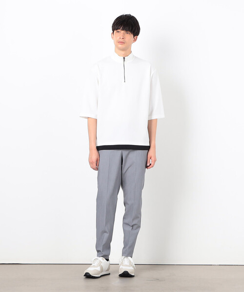 COMME CA ISM(コムサイズム)の「ウールライク テーパードスラックス(スラックス・メンズ・ベージュ/ブラック/ネイビー/グレー・SMALL/MEDIUM/LARGE)」の8枚目の写真
