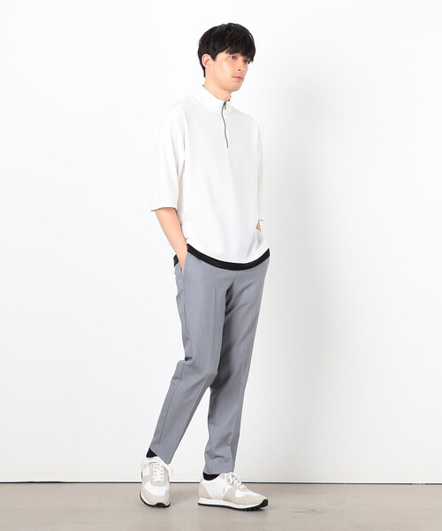 COMME CA ISM(コムサイズム)の「ウールライク テーパードスラックス(スラックス・メンズ・ベージュ/ブラック/ネイビー/グレー・SMALL/MEDIUM/LARGE)」の9枚目の写真