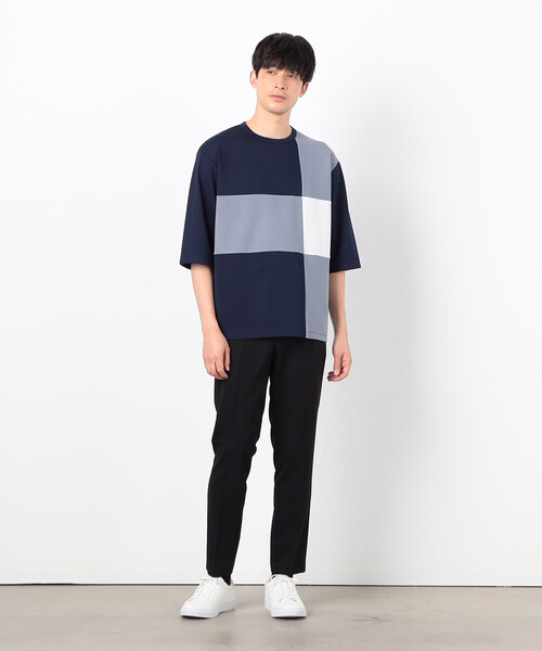 COMME CA ISM(コムサイズム)の「ウールライク テーパードスラックス(スラックス・メンズ・ベージュ/ブラック/ネイビー/グレー・SMALL/MEDIUM/LARGE)」の12枚目の写真