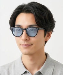 ADPOSION（アドポーション）の「【WEB限定】ウェリントンサングラス  伊達メガネ（サングラス）」