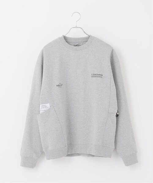 B.C STOCK(ベーセーストック)の「【OLIVEDRAB/オリーブドラブ】キャリーポケットスウェット(スウェット・メンズ・ブラック/グレー/ホワイト・X-LARGE/LARGE/MEDIUM)」の3枚目の写真