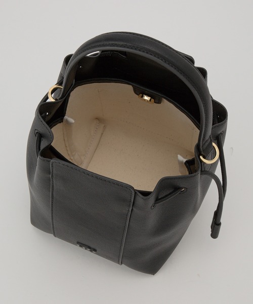 ROPE'(ロペ)の「RPロゴドロストミドルバッグ(ハンドバッグ・レディース・シルバー/ブラック/ホワイト/ベージュ系その他/ブラウン系その他・FREE)」の7枚目の写真