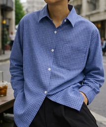 【ユニセックス】ベーシックチェックシャツ