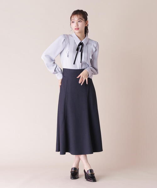 JILL by JILL STUART（ジルバイジルスチュアート）の「リボン付きピンタックブラウス（シャツ/ブラウス・レディース・ブルー/ピンク/ホワイト系その他・FREE）」の20枚目の写真