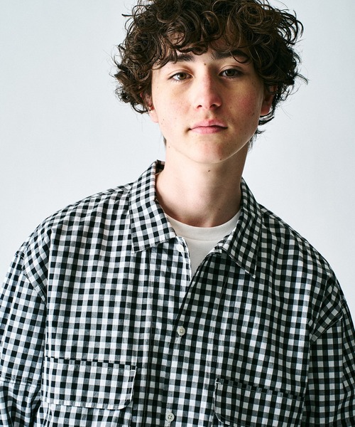 417 EDIFICE（フォーワンセブンエディフィス）の「【ZOZO限定】デタッチャブル ハンティングシャツ（シャツ/ブラウス・メンズ・グリーン/ブラック/オレンジ系その他/ブルー系その他/ブラック×ホワイト・S/M/L/XL）」の20枚目の写真