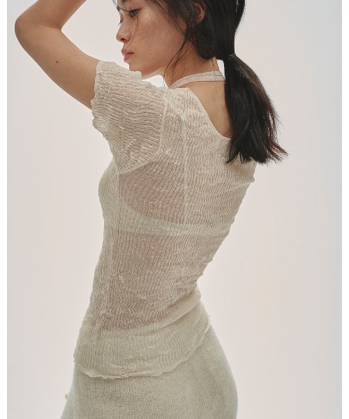 TODAYFUL トゥデイフル 2way Sheer Knittops 2way Sheer Knittops（ニット）｜TODAYFUL（トゥデイフル