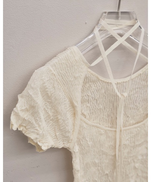 2way Sheer Knittops（Tシャツ/カットソー）｜TODAYFUL