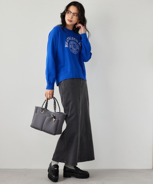 Mazell（マゼル）の「Mazell / 厚底コインローファー（ローファー・レディース・ブラウン/ブラック・36/37/38/39）」の6枚目の写真